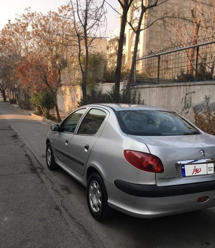 پژو 206 SD V8، مدل ۱۳۹۳ بی رنگ