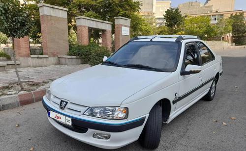 پژو پارس سفید دوگانه سوز