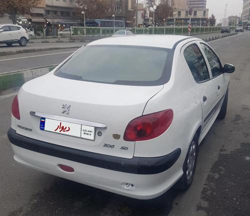 پژو 206 SD V8، مدل ۱۳۹۴