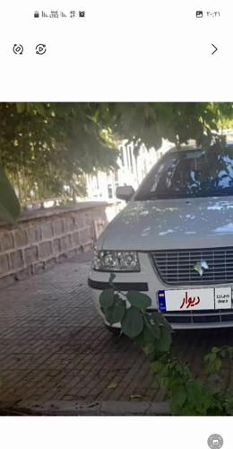سمند ای اف سون دوگانه کارخانه کم کارکردمدل ۹۵