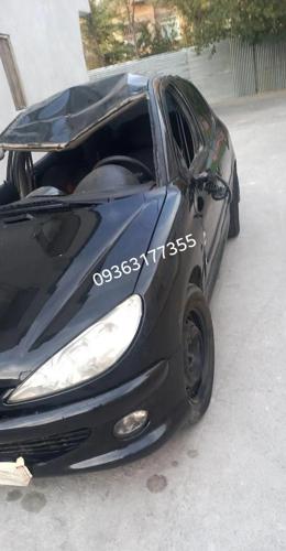 پژو 206 تیپ ۲، مدل ۱۳۸۱ تصادفی