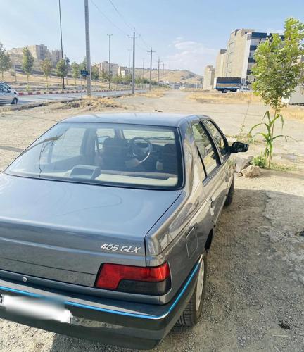 پژو ۴۰۵ خاکستری بدون خط و خش لا کاغذی