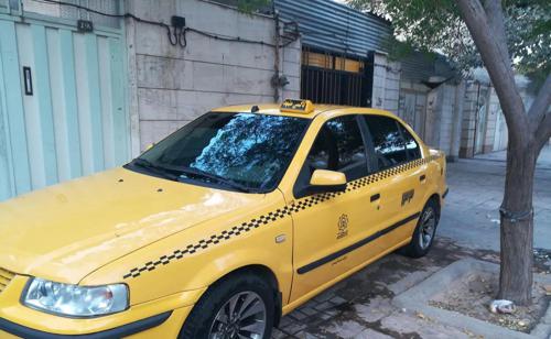 تاکسی سمند LX EF7 گازسوز، مدل ۱۳۹۶