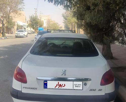 پژو 206 SD V8، مدل ۱۳۹۰