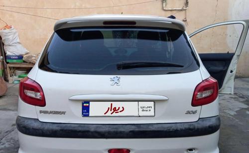 پژو 206 تیپ ۲، مدل ۱۳۸۶