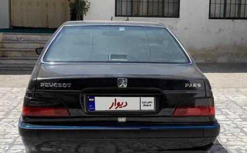 پژو پارس ساده، مدل ۱۳۸۵ مشکی.عروسک