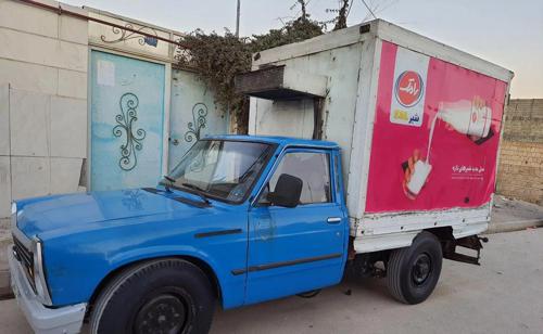نیسان یخچالدار دوگانه سوز کارخانه