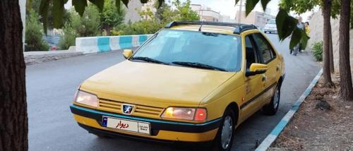 تاکسی برون شهری پژو 405 بنزینی