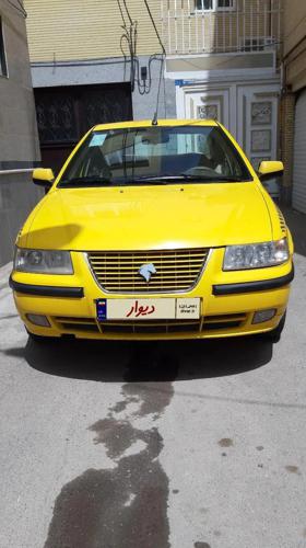 تاکسی سمند LX EF7 گازسوز، مدل ۱۳۹۶