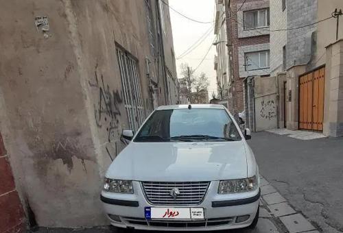 سمند LX مدل ۱۳۸۸ اینه صندلی برقی
