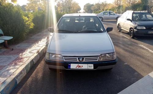پژو 405 GLX - دوگانه سوز CNG، مدل ۱۳۹۱