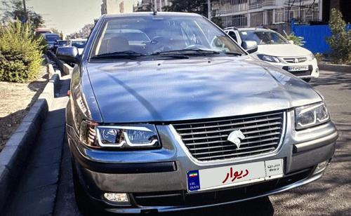 سمند LX EF7 بنزینی مدل ۱۴۰۰ خاکستری