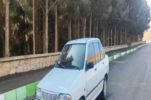 پراید ۸۸ سفید دوگانه