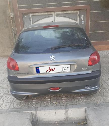 پژو 206 تیپ ۲، مدل ۱۳۸۷