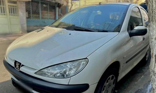 پژو ۲۰۶ سال ۹۸ بدون رنگ