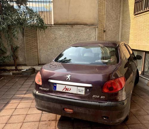 پژو 206 SD V8، مدل ۱۳۹۰