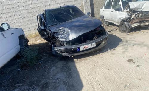 پژو پارس تصادفی
