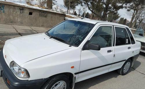 پراید 89 دوگانه کارخانه بدون رنگ