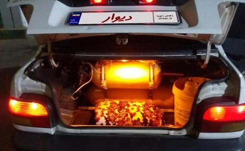 پراید مدل ۸۳ کامل انژکتور CNG